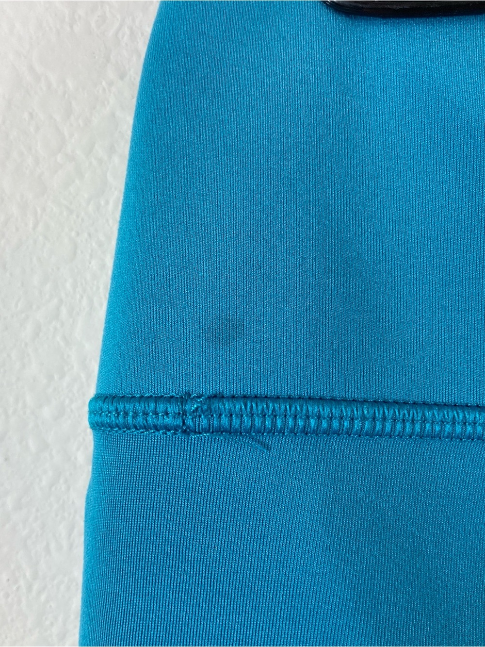 All in Motion Girls Aqua Bike Shorts Size L 10/12 Wide Waistband - Picture 4 of 5
